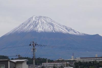 散歩・富士山初冠雪の日に 2025.10.23