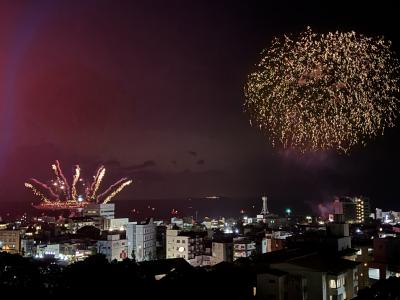 伊東の按針まつりへ！②この日の花火は10000発！　さすが、伊豆最大の花火大会ですね。