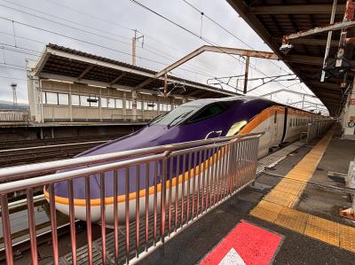 2025.9　福島　大阪から東海道新幹線「のぞみ」と山形新幹線「つばさ」で白河へ　