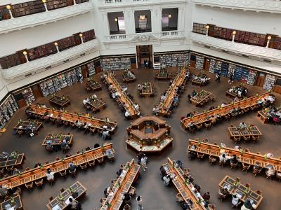 2025GW メルボルン11：ビクトリア州立図書館のツアーに参加。そして「娘」と「孫」に会いに行く