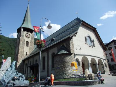 2024年夏のスイス【１４】ツェルマット町中の散策