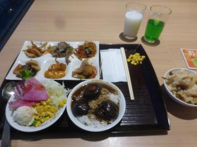 「大江戸温泉物語 別府清風」宿泊当日ビュッフェ夕食編【1泊2食付き別府格安温泉ホテル宿泊1泊旅】
