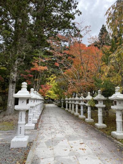 秋色の天空の聖地　世界遺産高野山　奥之院＆金剛峯寺（奥之院編）