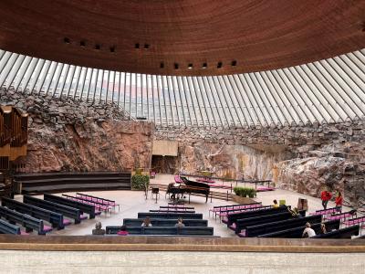 静けさと涼を求めて人生初の北欧フィンランドひとり旅④テンペリアウキオ教会から美術館へ