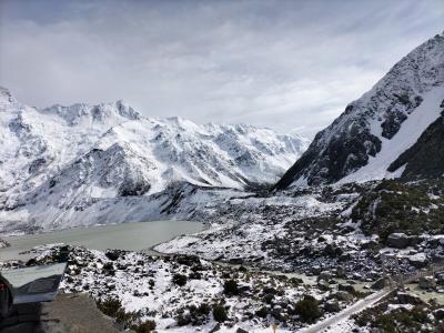 2025.9 初春のニュージーランド南島　寒いけど最高！⑤雪のマウントクック　ハイキング
