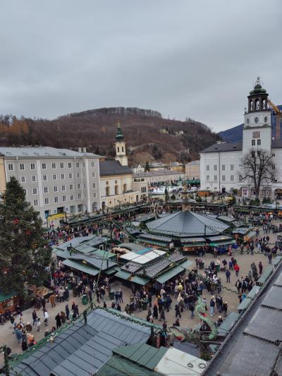 ヨーロッパ☆クリスマスマーケット☆巡り　12ザルツブルク