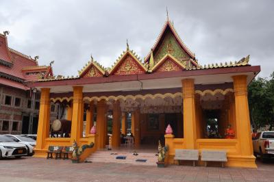 ラオス「行った所・見た所」ビエンチャン市街の寺院巡り(ワット・オントゥ、ハーイソーク、ミーサイ)