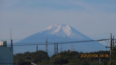 美しかった冨士山