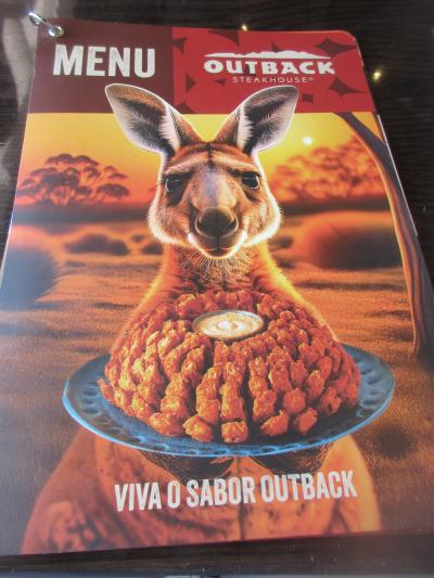 OUTBACKでガッツリ肉いこか