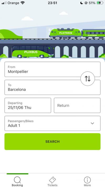 重箱の隅　in　ぎゃーー！Flixbusからもう少しで乗車拒否！