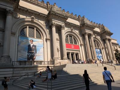 2025.8 真夏の北米2ヶ国巡り #6 タイムトラベルは楽しメトロポリタン美術館&出国篇