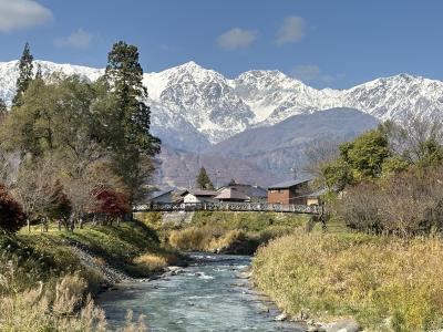 三段紅葉を見に白馬へ