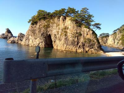 鳥海山に見守られて、日本海気まま旅  新潟～三瀬