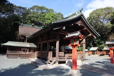 太宰府・宗像の旅・”フェリーおおしま”で宗像大島に渡り、宗像大社中津宮と宗像大社沖津宮遥拝所を訪ねます。