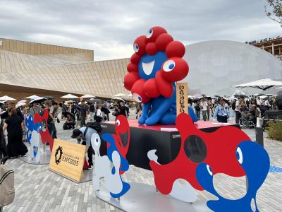 大阪関西・万博 15回目最終回 万博の締めは、1回目に入ったドイツ館での本場のビール (2025年9月)