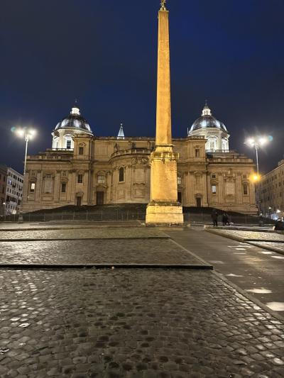 (9)＊ 2024年1月12日～2月9日《伊・仏・西　1ヶ月間シニア旅》ナポリからICで ローマin ホテルはテルミニ至近のジョベルティ