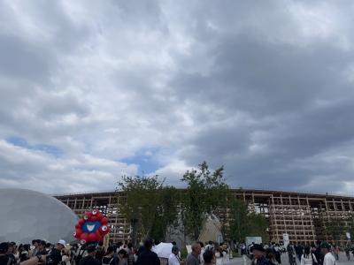 今更ながら万博に行った時の思い出をあげる