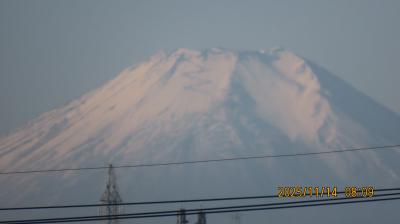 美しかった富士山