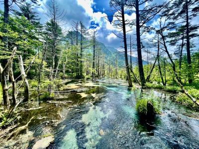 2025年夏:1日目:初!上高地河童橋＆白骨温泉の名湯『泡の湯』＆新穂高ロープウェイ＆上諏訪温泉しんゆ＆諏訪大社四社巡り:2泊3日:夫婦で♪