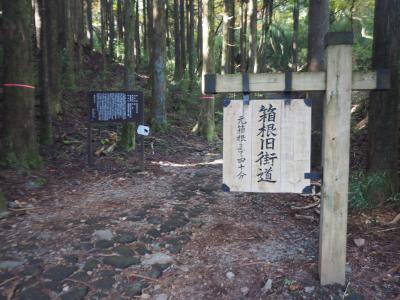 箱根旧街道を歩く　箱根湯本（三枚橋）から箱根関所まで