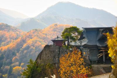 秋旅山形。紅葉の「山寺」と山形市内を散歩。