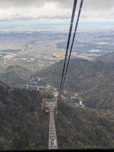紅葉の御在所ロープーウェイのはずが・・・
