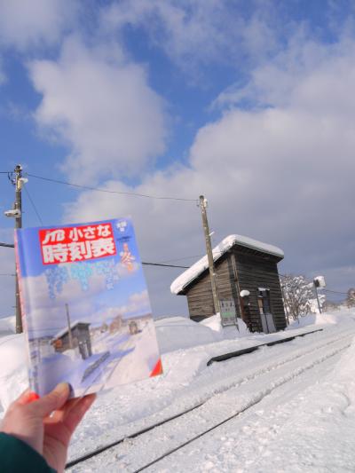 2023年春のダイヤ改正（廃止）前に！冬の留萌本線☆最後の乗り倒し【③２日目お昼　真布・石狩沼田・大和田】