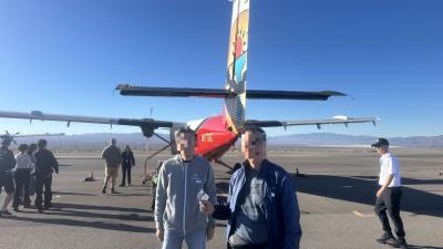 第9日 米西海岸2週間、グランドキャニオンへの遊覧飛行、バフェ、スフィアでイーグルスのライブ