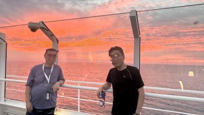 第14日 米西海岸2週間、クルーズ4日目、終日航海日