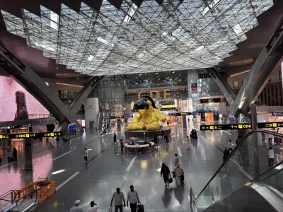 バスク地方とカナリア諸島 - 3(ドーハからバルセロナへ)