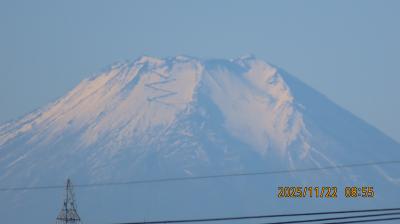 美しかった富士山