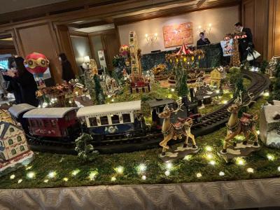 椿山荘クリスマス☆憧れラウンジでまったりと