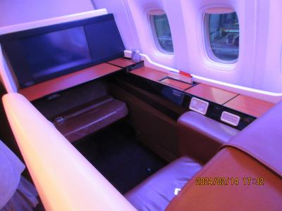 国際線ファーストクラスで東京博物館めぐり