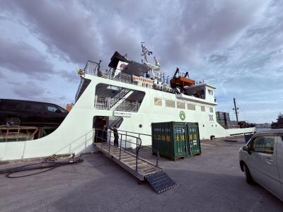 沖縄 離島観光(那覇新港 大東島へ向けて出港編)