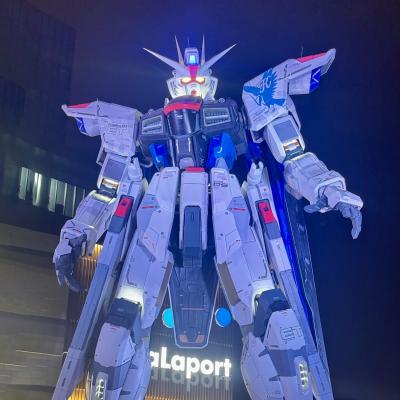 【好久不見！シャンハイ】①ららぽーと上海金橋でフリーダムガンダムを愛でる 満喫の旅