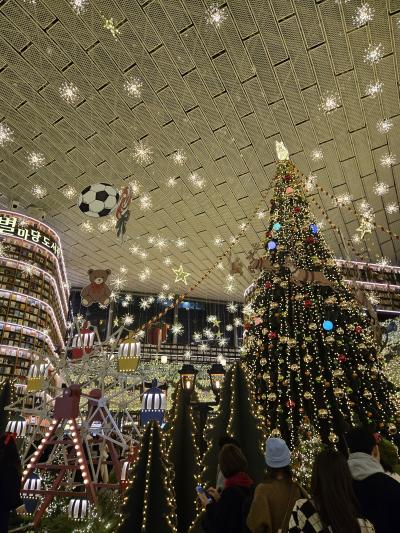 2025年11月　娘と韓国②ビンセントクリニック・HANIB BAGEL・無垢屋・ピョルマダン図書館