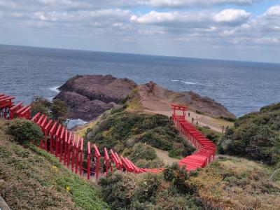元乃隅神社に行きたくて 遡爾隼蓋旅行、角島大橋から萩へ