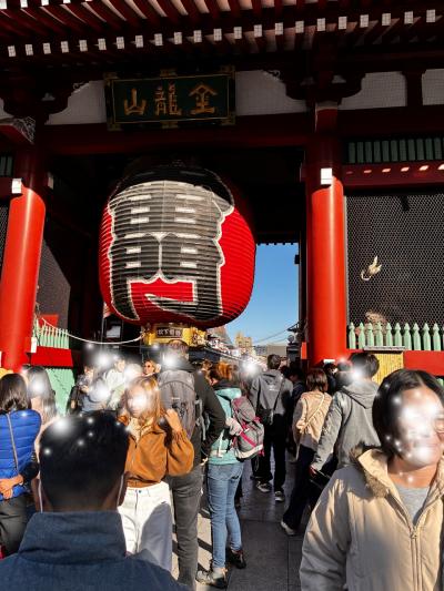 浅草→上野→東大の紅葉