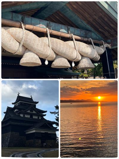 初！出雲大社と松江城