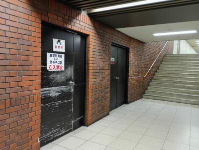 たまにはベタな学食・社食めぐり2506　「いかにも入りにくい南海電鉄＆大阪府庁社食で、B定食＆唐揚げ定食をいただきました。」　～大阪～