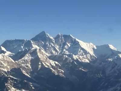 ネパール2025　その１　～成田出国、エベレスト遊覧飛行、カトマンズ～