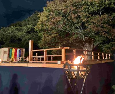 新宿御苑、森の薪能　＠勝手にフェスティバル17