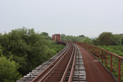 北海道旅行記２０２３年夏（４）日高本線廃線跡巡り（鵡川橋梁）編