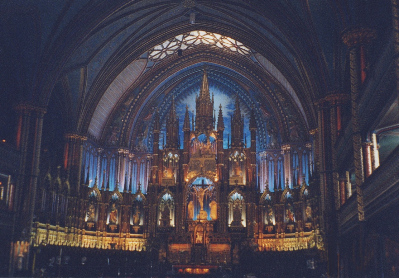 カナダへ 13 ノートルダム大聖堂 モントリオール カナダ の旅行記 ブログ By 風音さん フォートラベル
