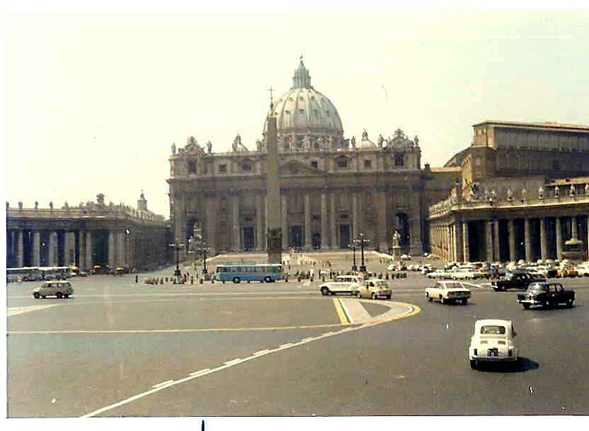 欧州バックパッカーの旅 １０ １９７１年の イタリア バチカン ローマ フィレンツエ ピサ バチカン バチカン の旅行記 ブログ By さすらいおじさんさん フォートラベル