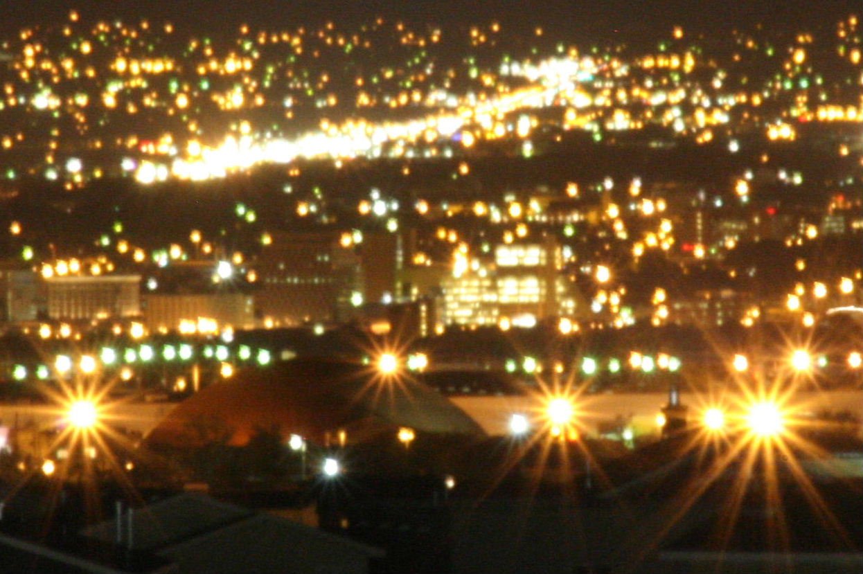 アルバカーキ サンタフェの夜景と日の出 Albuquerque Santa Fe Sunrise ニューメキシコ州 アメリカ の旅行記 ブログ By しんちゃんさん フォートラベル