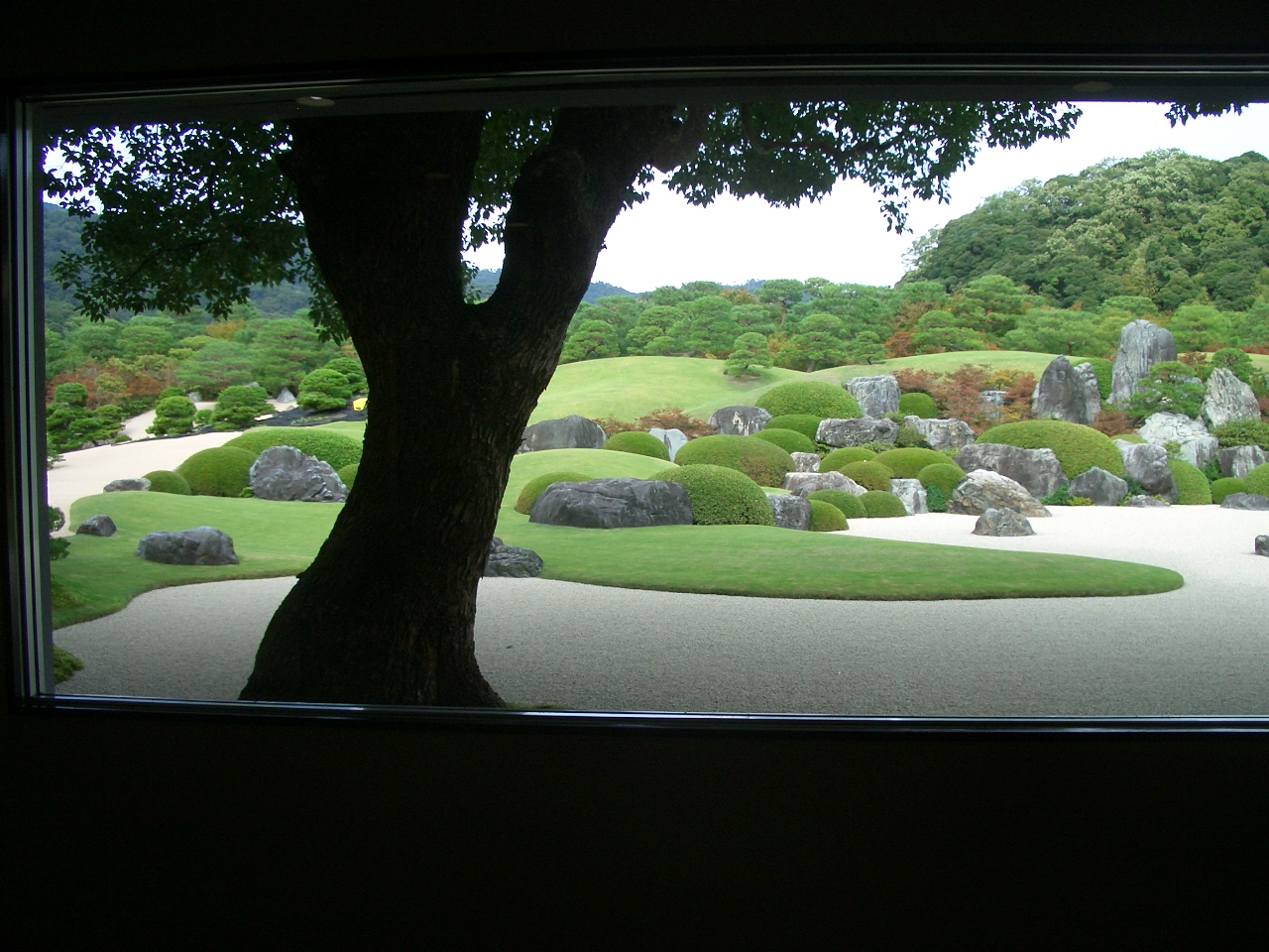 日本庭園の美　足立美術館を見る。　その３