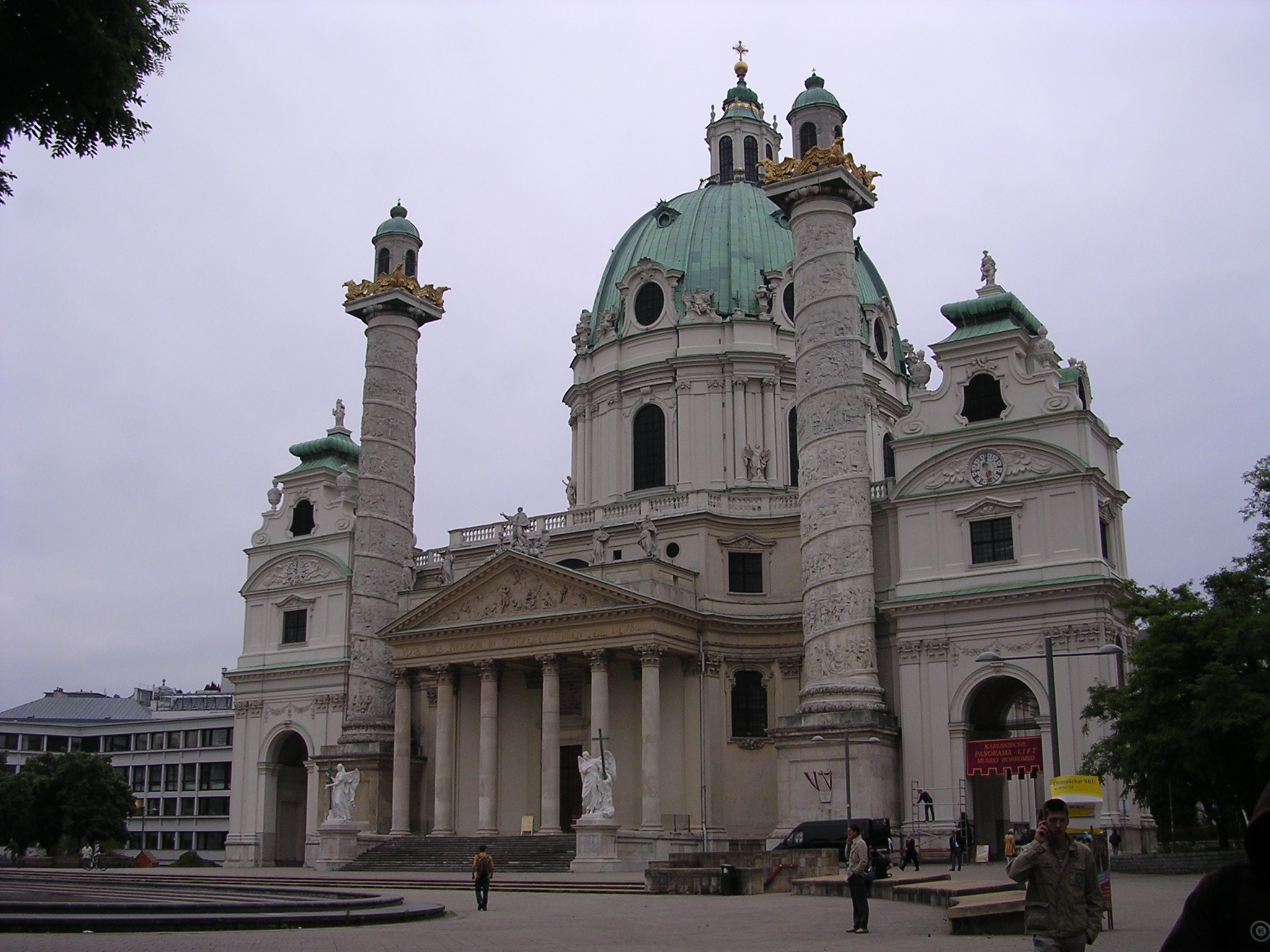07オーストリア カールス教会 ウィーン オーストリア の旅行記 ブログ By 女一人旅さん フォートラベル