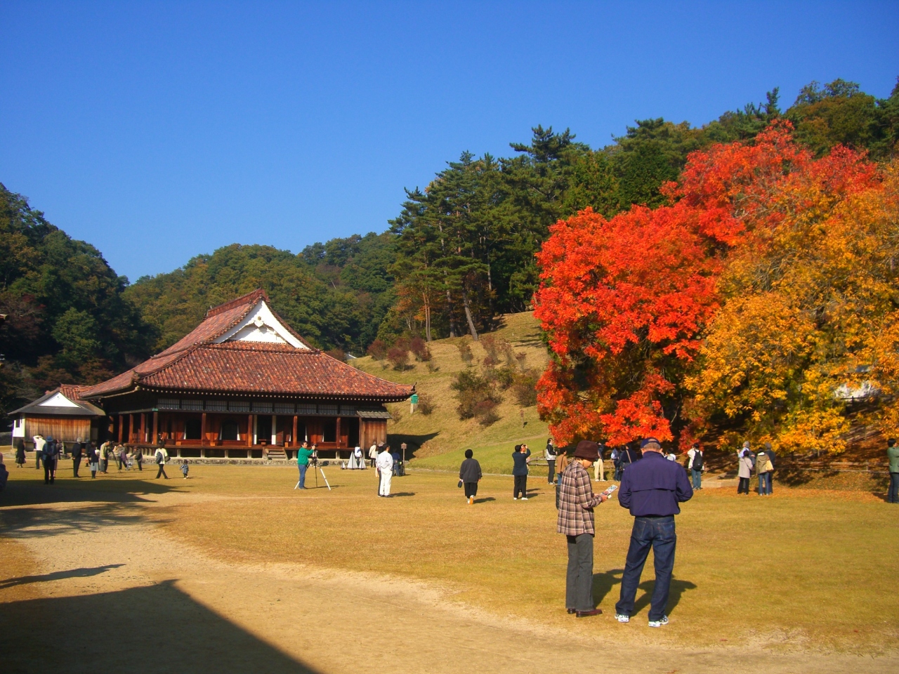 晴れの国 岡山 紅葉の旧閑谷学校 備前 日生 岡山県 の旅行記 ブログ By Comevaさん フォートラベル