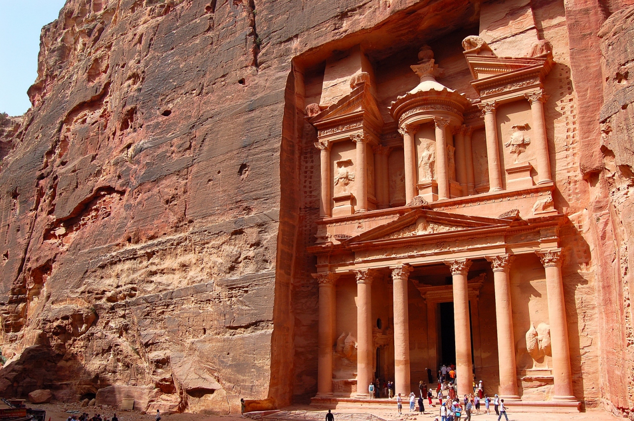 Petra 1ゲートからエル カズネへ ペトラ ヨルダン の旅行記 ブログ By 風神さん フォートラベル